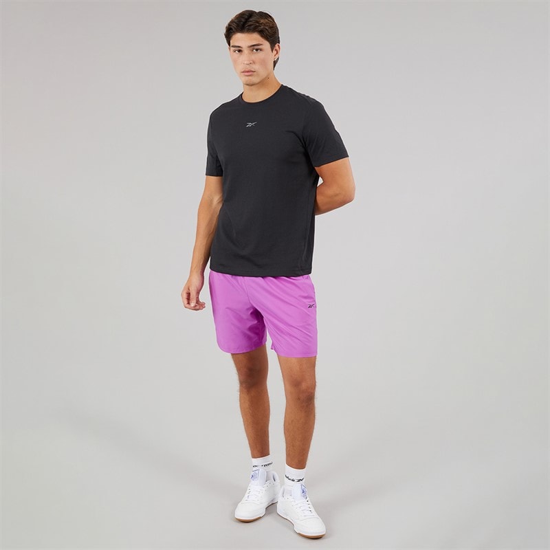 Reebok Mens Athlete Hype Color Shorts Purple Rave - Image 4