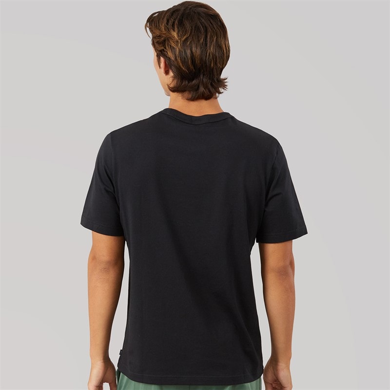 Reebok Mens Graphic Series Basketball Ordinary Elite T-Shirt Black - Image 2