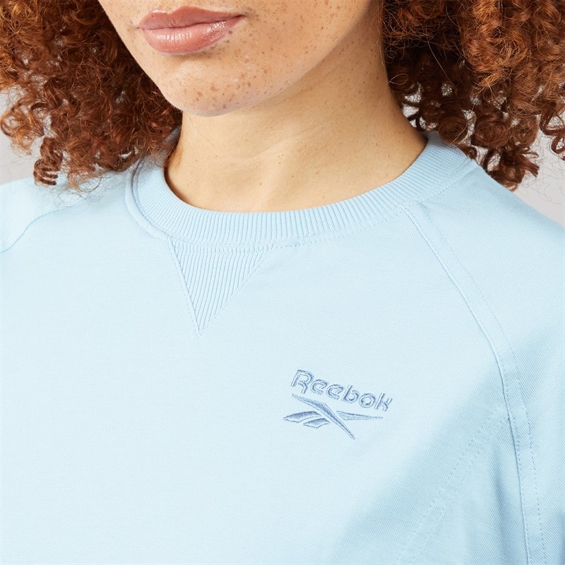 Reebok Womens Icon Elements T-Shirt Y2K Blue - Image 3