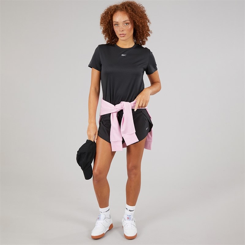 Reebok Womens Lux Speed Running Shorts Black - Image 3