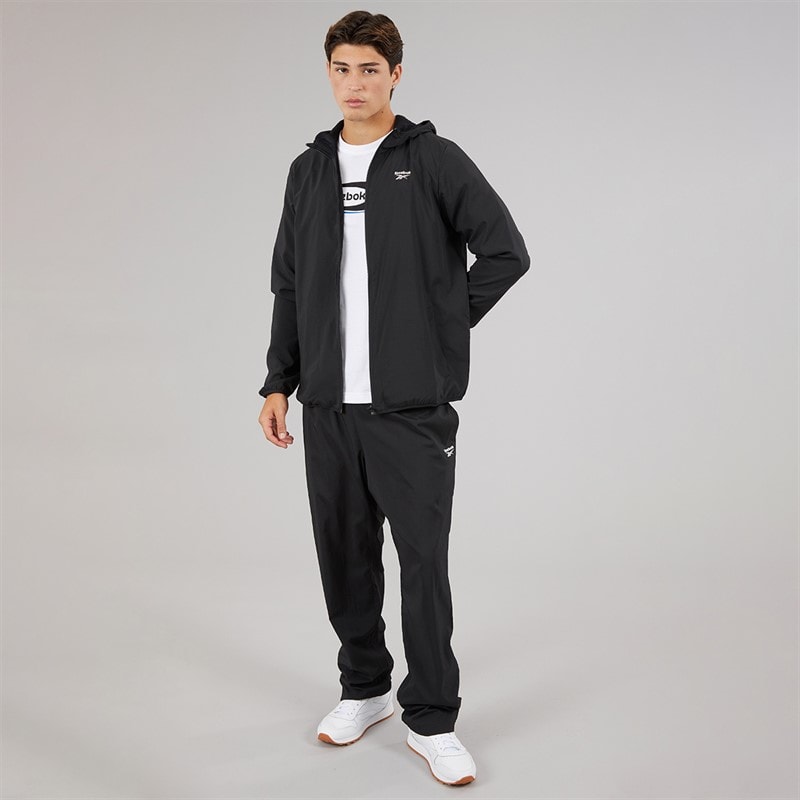 Reebok Mens ID Train Woven Open Hem Joggers Black - Image 4