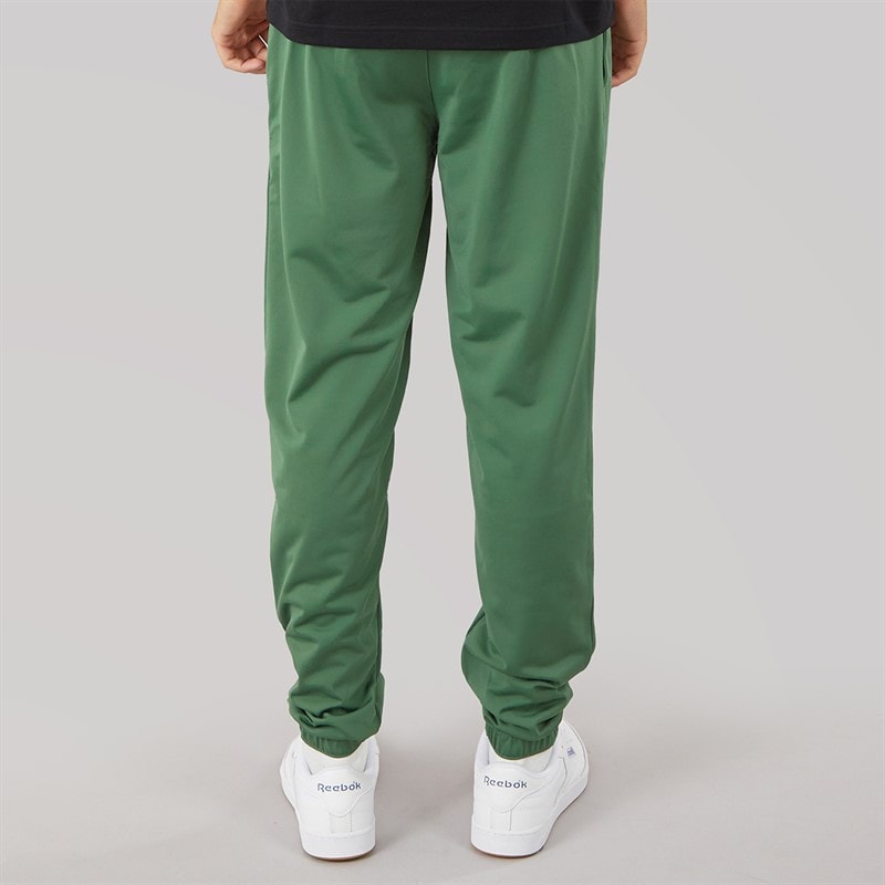 Reebok Mens Identity Vector Logo Knit Track Pants Escape Green - Image 2