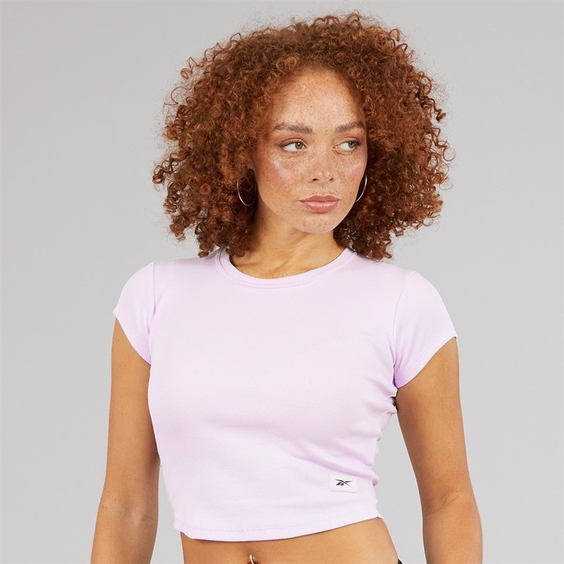Reebok Womens Studio Style T-Shirt Digital Gleam