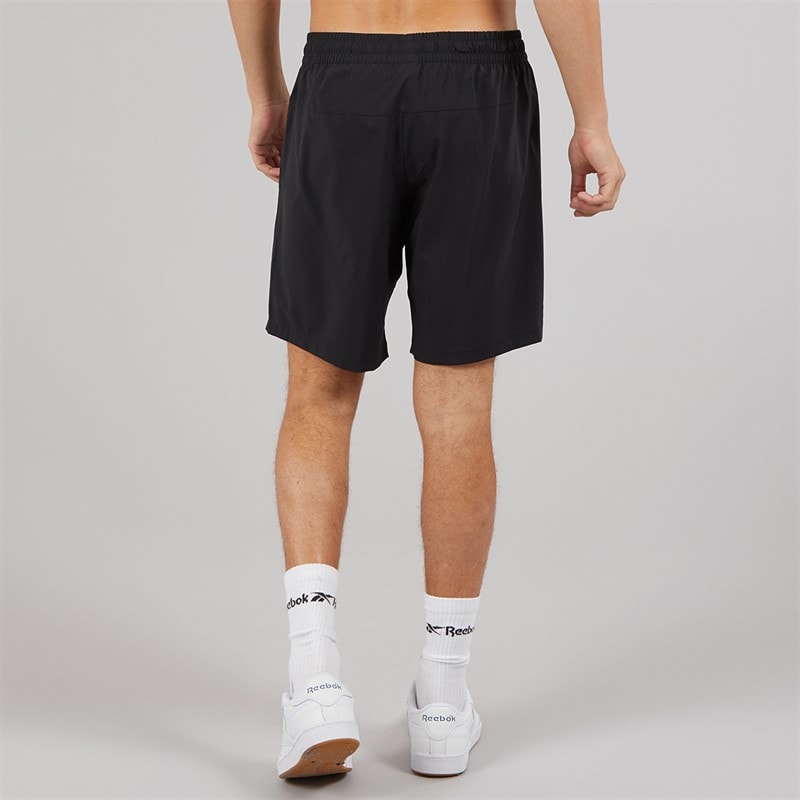 Reebok Mens Workout Ready Woven Shorts Black - Image 3