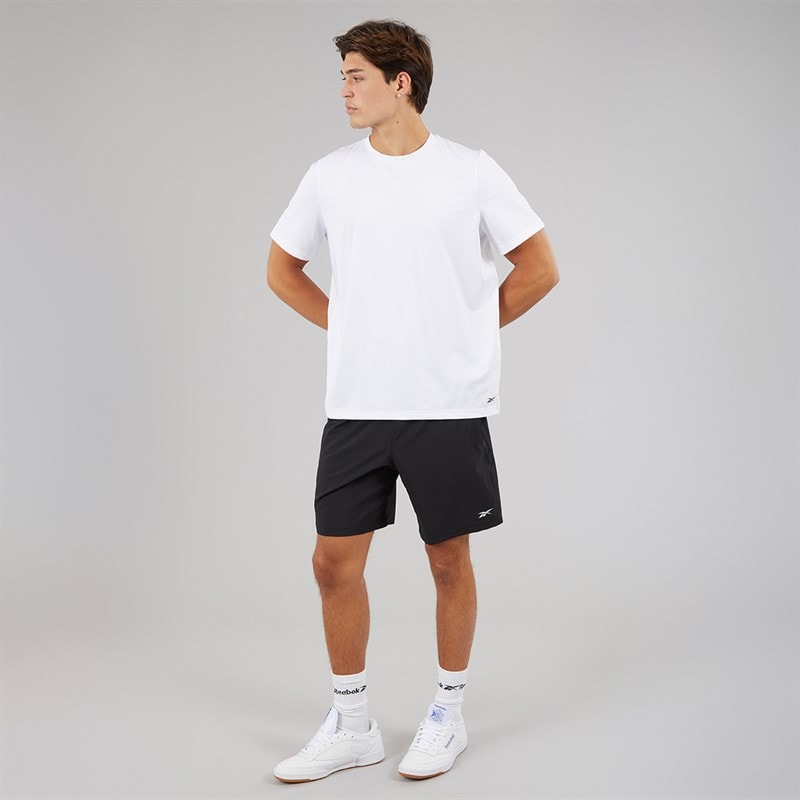 Reebok Mens Workout Ready Woven Shorts Black - Image 4