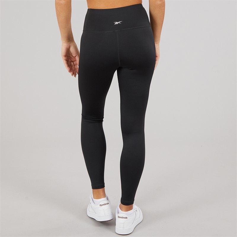 Reebok Womens ID Train High Waist Tight Leggings Night Black - Image 3