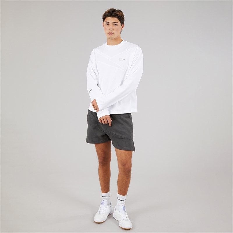 Reebok Mens X Hymne Shorts Grey 6 - Image 4