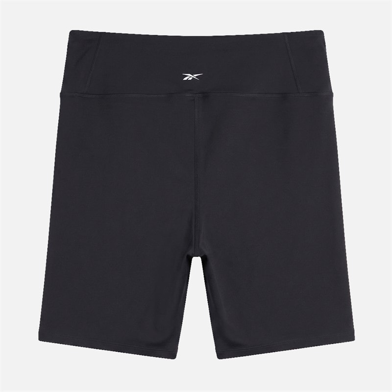 Reebok Womens Plus Size ID Train High Waist Bike Shorts Night Black - Image 2