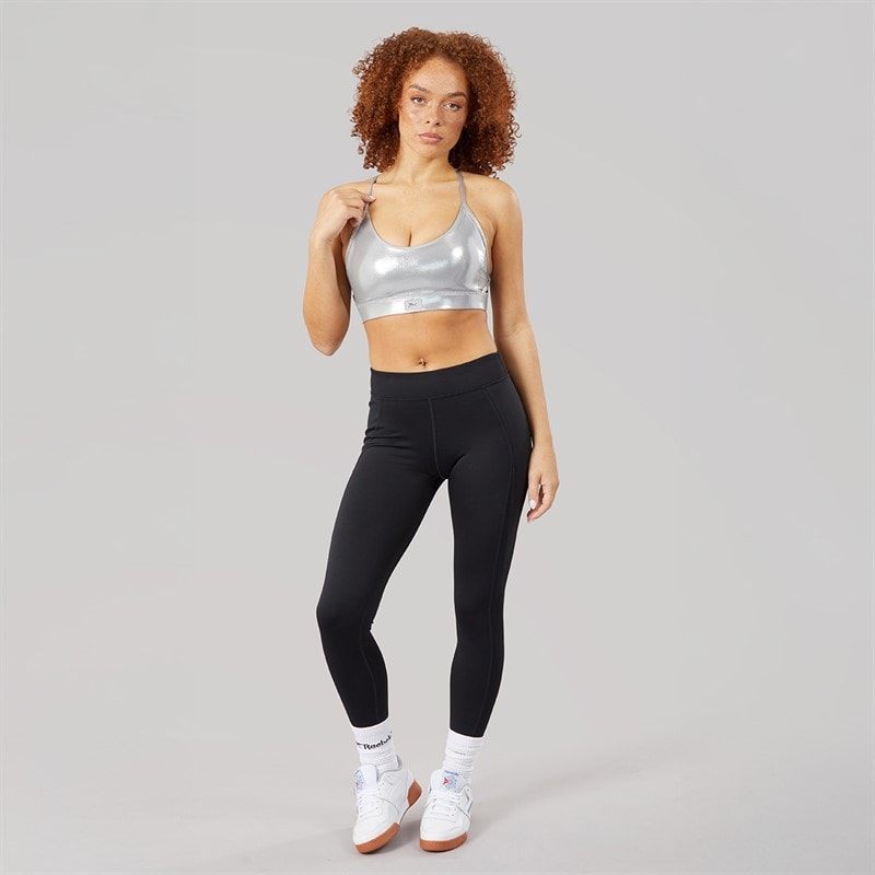Reebok Womens Lux Contour High Waisted Tight Leggings Black - Image 4