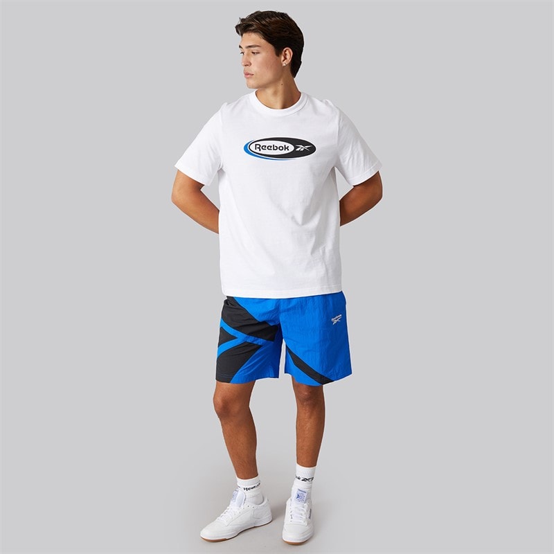 Reebok Mens Reebok Identity Brand Proud T-Shirt White - Image 3