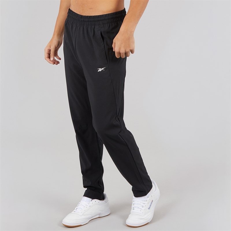 Reebok Mens ID Train Woven Pants Black - Image 2