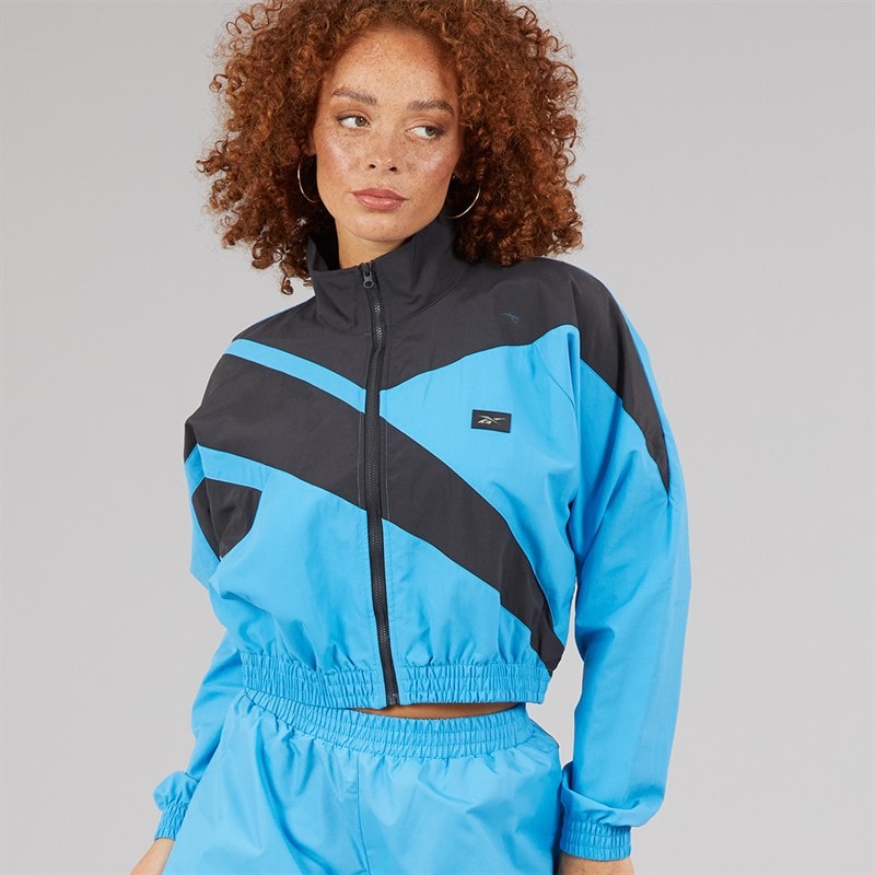 Reebok Womens X Angel Collection Vector Track Jacket Always Blue - Image 3