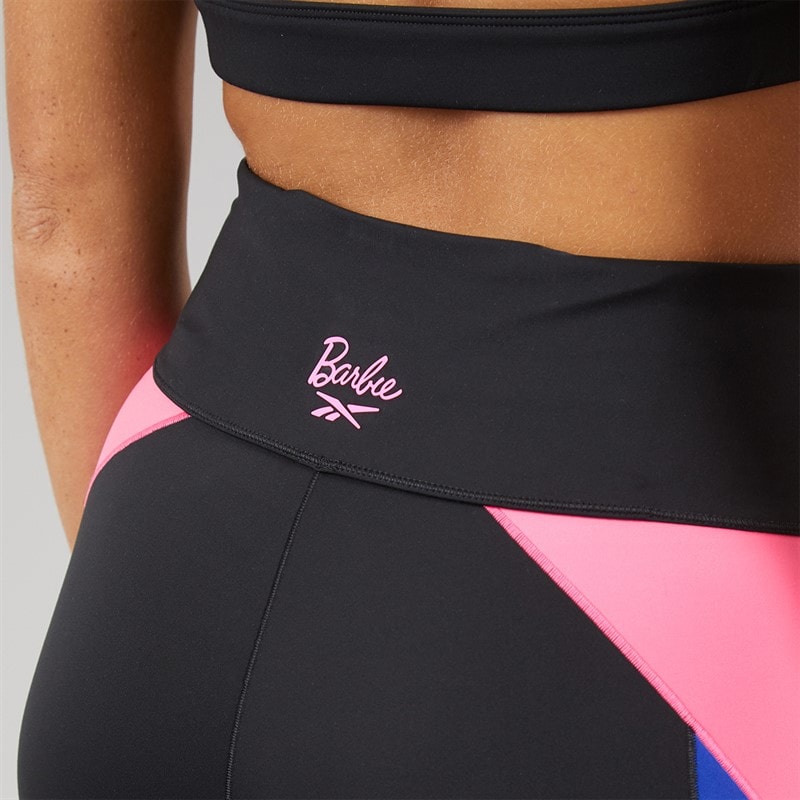 Reebok Womens X Barbie Leggings Black - Image 5