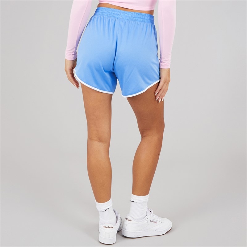 Reebok Womens ID Train Knit Shorts Recovery Blue - Image 2
