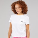 Reebok Womens Reebok Identity Small Logo T-Shirt White