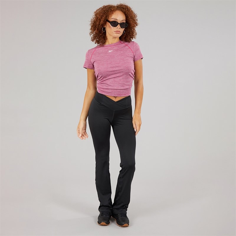 Reebok Womens ID Train T-Shirt Very Berry - Image 3