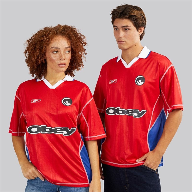 Reebok X Obey Jersey Vector Red