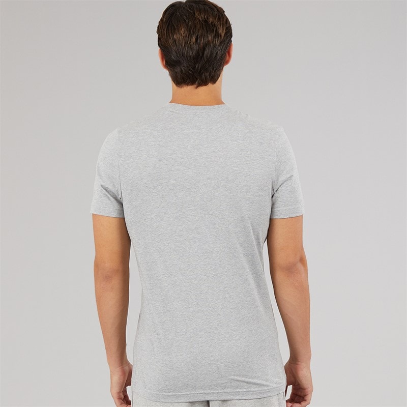 Reebok Mens Reebok Identity Small Logo T-Shirt Medium Grey Heather - Image 2