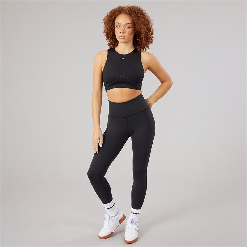 Reebok Womens Lux Contour Crop Black - Image 4