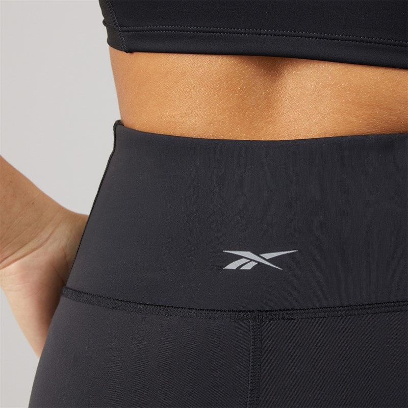 Reebok Womens Lux High Waist Tight Leggings Black - Image 5