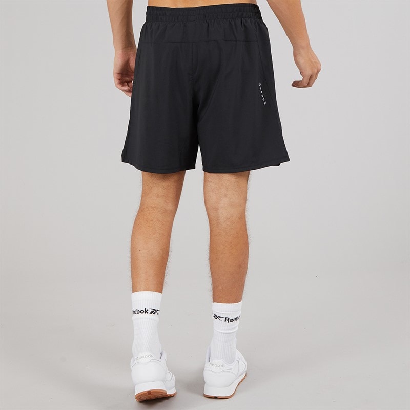 Reebok Mens Running 2-In-1 Shorts Black - Image 2