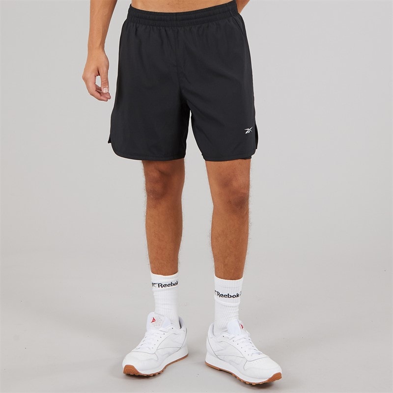 Reebok Mens Running 2-In-1 Shorts Black - Image 3