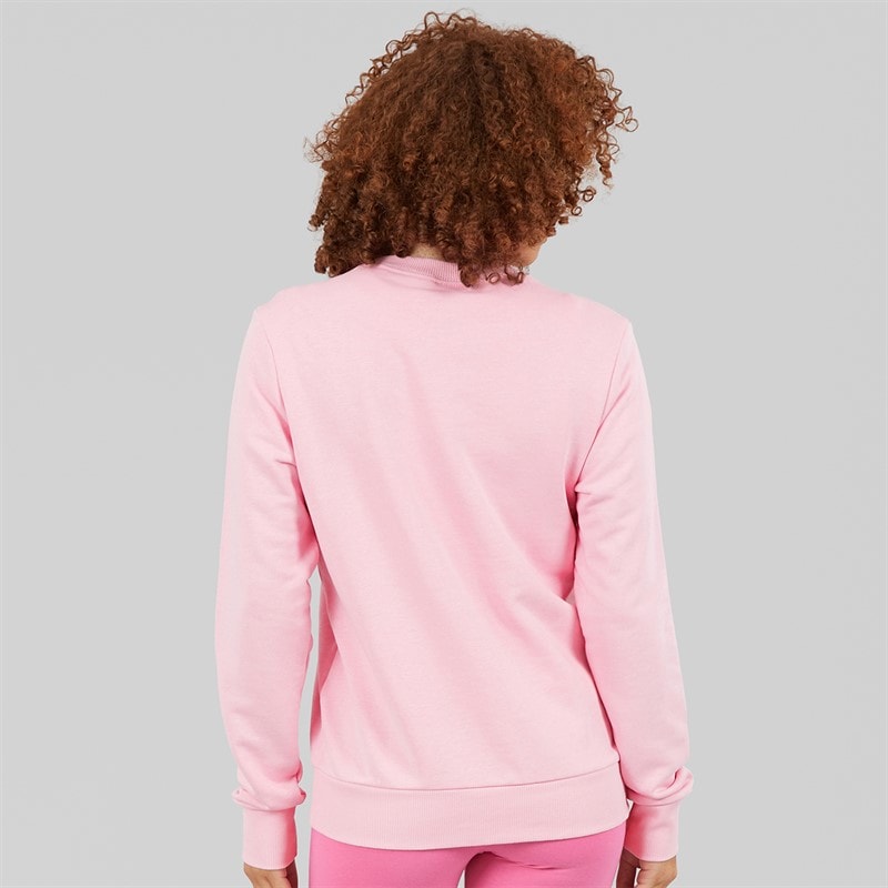 Reebok Womens Reebok Identity Small Logo French Terry Sweathshirt Astro Rose - Image 2
