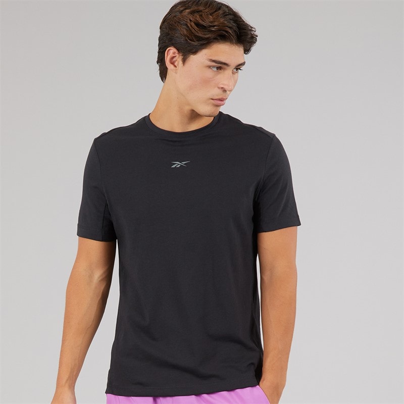 Reebok Mens Athlete T-Shirt Black