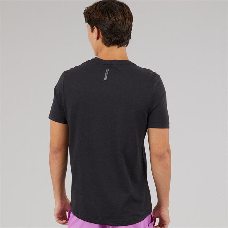 Reebok Mens Athlete T-Shirt Black - Image 2