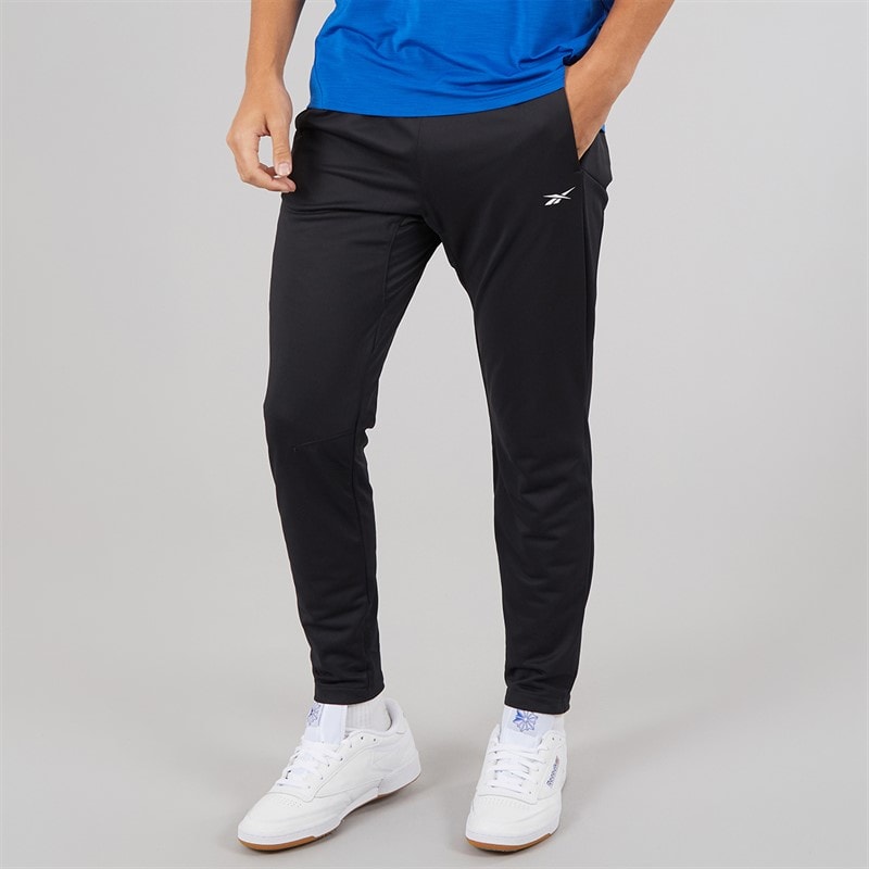 Reebok Mens ID Train Knit Pants Black - Image 1