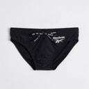 Reebok Mens Wells Swimming Briefs Black/Black