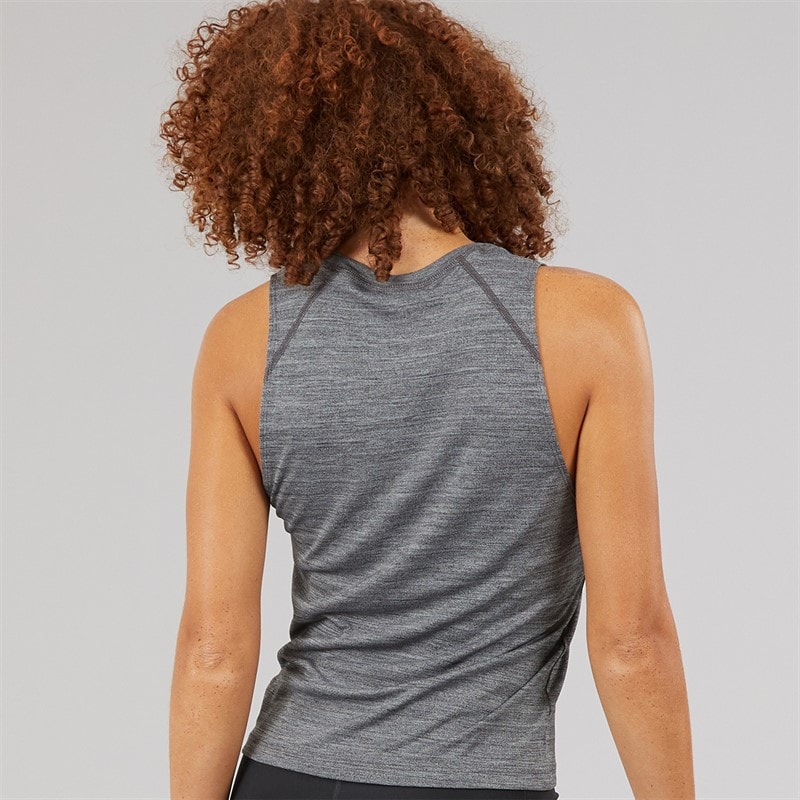 Reebok Womens ID Train Tank Top Night Black - Image 2