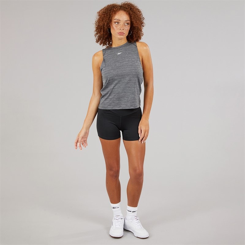 Reebok Womens ID Train Tank Top Night Black - Image 3