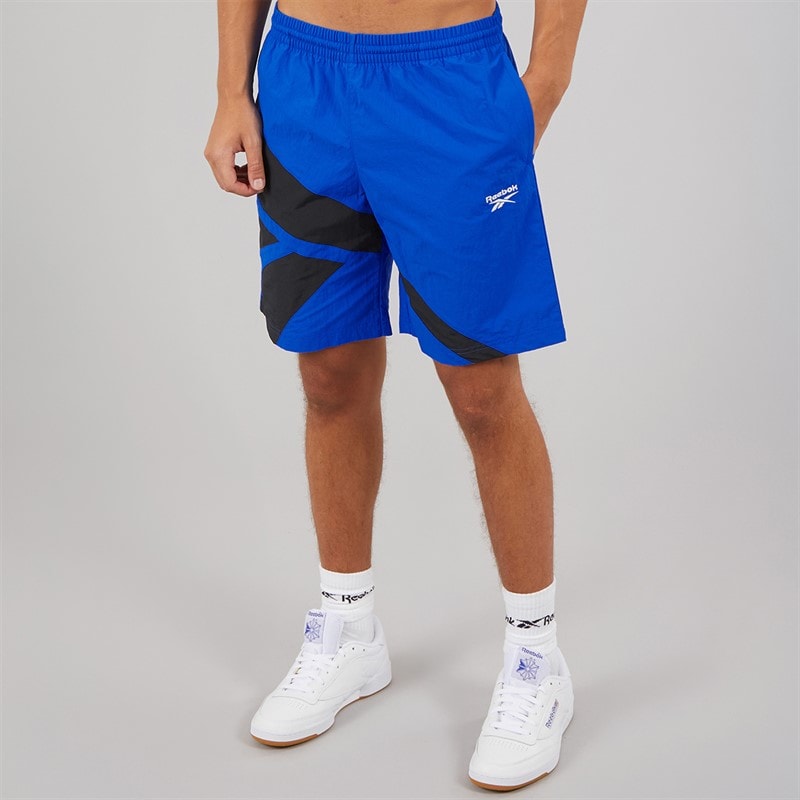 Reebok Mens Classics Vector 7 Inch Woven Shorts Optimum Blue - Image 2