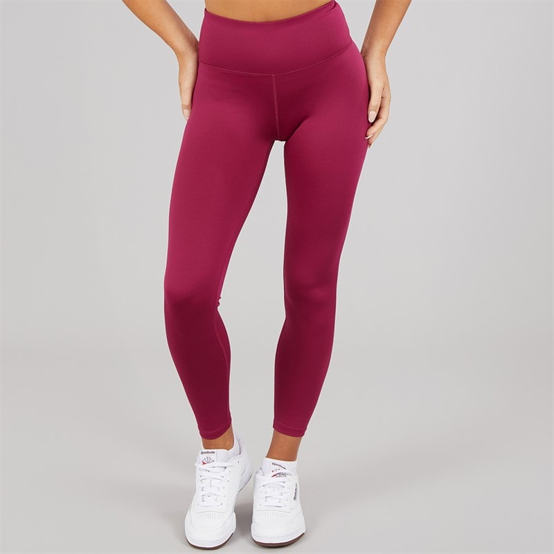 Reebok Womens ID Train High Waist Tight Leggings Very Berry - Image 3