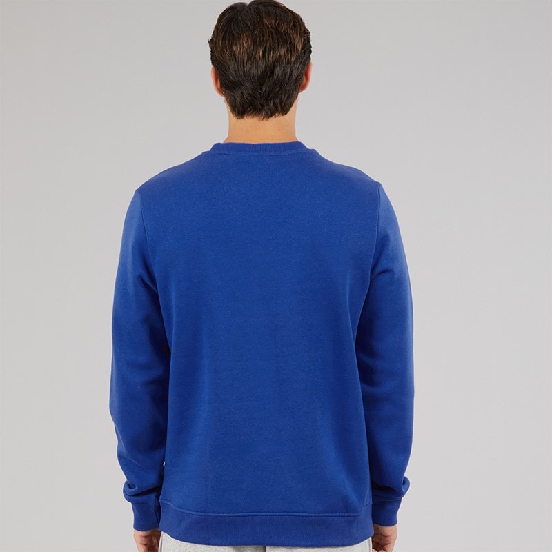 Reebok Mens Reebok Identity Small Logo Fleece Sweatshirt Boundless Blue - Image 2