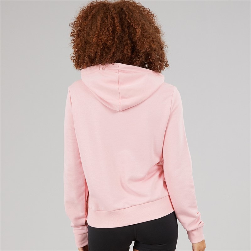 Reebok Womens Reebok Identity Small Logo French Terry Hoodie Astro Rose - Image 2
