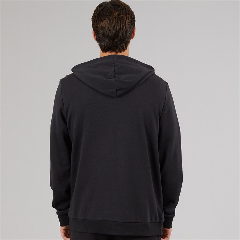Reebok Mens Reebok Identity Small Logo Hoodie Black/White/Vector Red - Image 2