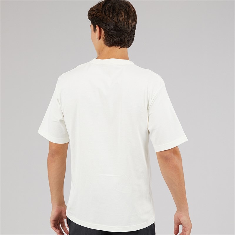 Reebok Mens Classics Team Tradition T-Shirt Chalk - Image 2