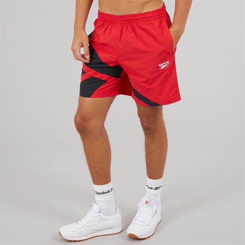 Reebok Mens Classics Vector 7 Inch Woven Shorts Vector Red - Image 2