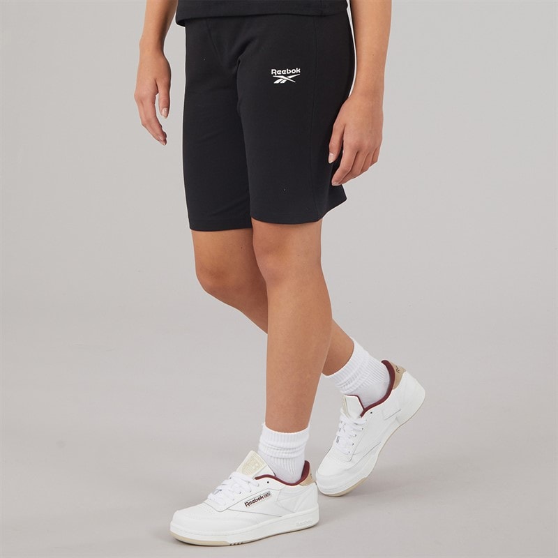 Reebok Girls Cotton Cycle Shorts Black