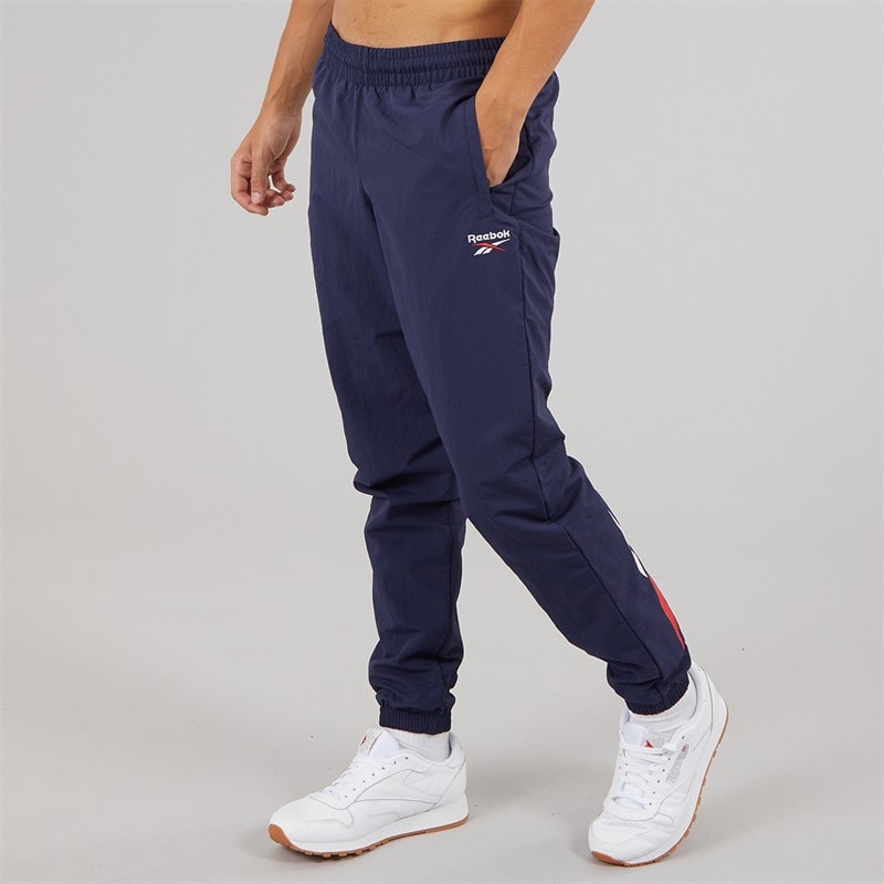Reebok Mens Classics Vector Woven Track Pants Vector Navy - Image 2