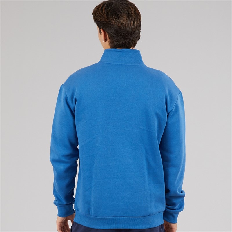 Reebok Mens Reebok Identity Small Logo Fleece Sweatshirt Twilight Blue - Image 2