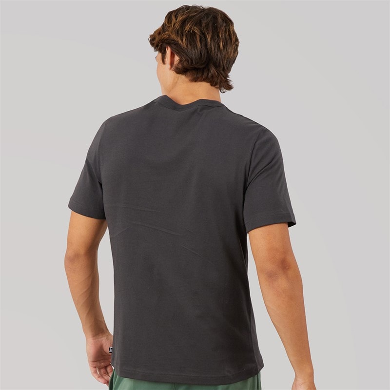 Reebok Mens Graphic Series Attack T-Shirt Washed Black - Image 2