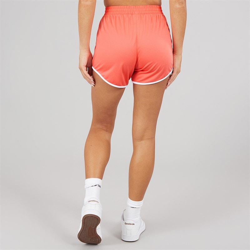 Reebok Womens ID Train Knit Shorts Sunset Coral - Image 2
