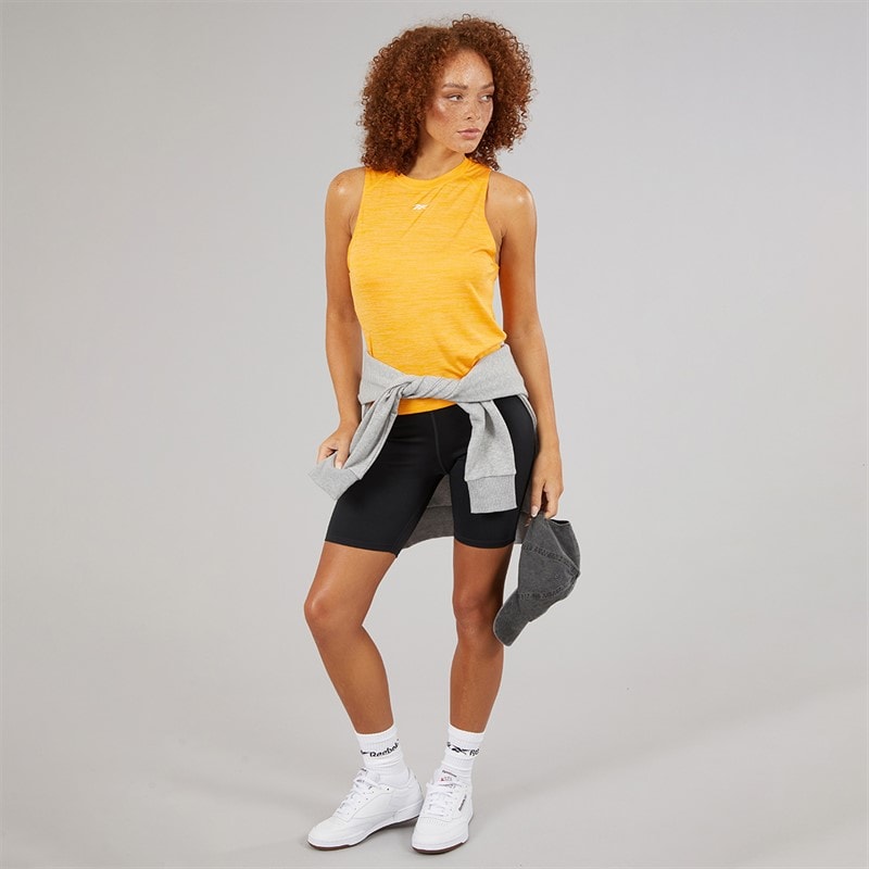Reebok Womens Workout Ready Basic Bike Shorts Night Black - Image 4