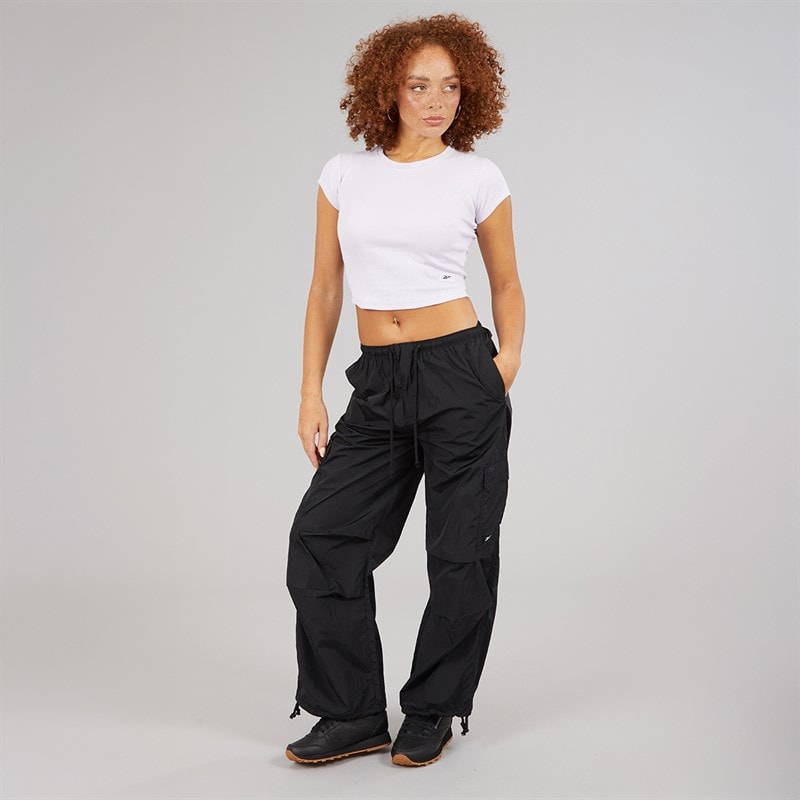 Reebok Womens Studio Style Cargo Pants Black - Image 4