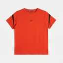 Reebok Junior Boys Vector Logo T-Shirt Red