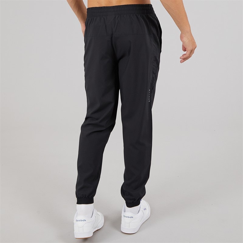 Reebok Mens Running Track Pants Black - Image 3