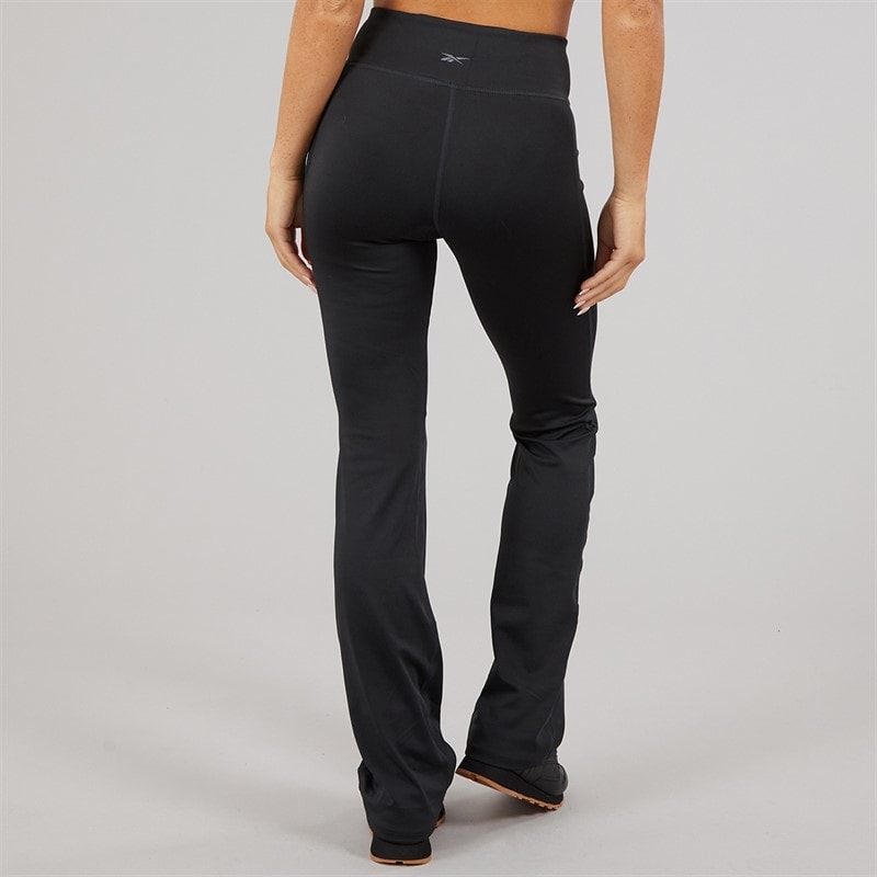 Reebok Womens Workout Ready Basic Bootcut Pants Night Black - Image 2